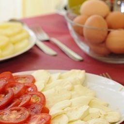 Sala colazione nel ristorante Foresteria di Volterra Fotos