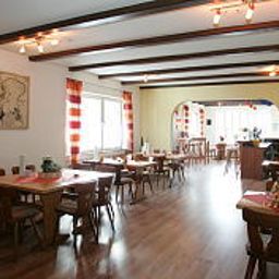 Sala colazione nel ristorante Europa Hotel