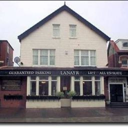 Exterior view Lanayr Hotel Blackpool