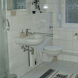 Bathroom Domapartment (Check In: Johannisstraße 43-45)