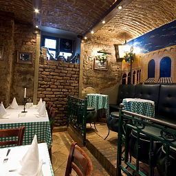 Breakfast room within restaurant Travelling Actor Fotos