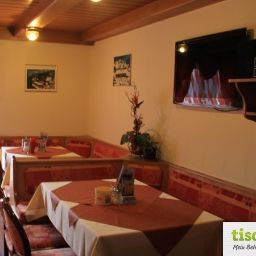 Breakfast room within restaurant Cafe Pension Alpina