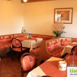 Breakfast room within restaurant Cafe Pension Alpina