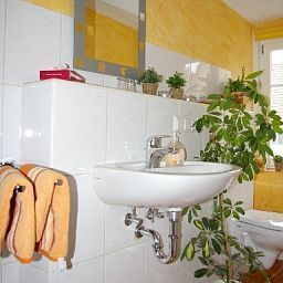 Badezimmer Landhotel im Hexenwinkel
