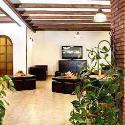 Vista all'interno Villa Verdiana