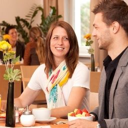 Frühstücksraum im Restaurant Albertinum