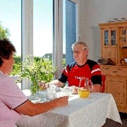 Sala colazione Landhof Usedom Appartementhotel