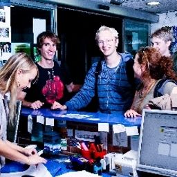 Ресепшен Be Dream Hostel