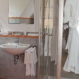 Camera da bagno Wildenburger Hof Landgasthof