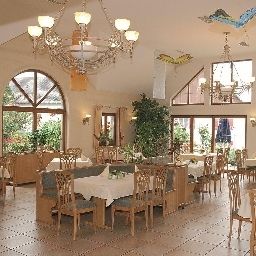 Salle du petit-déjeuner Adler Gasthof