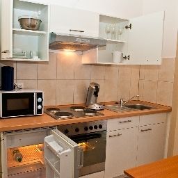 Kitchen Goethe Apartmenthaus