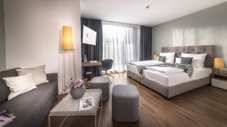 Doppelzimmer Komfort Hotel Melchior Park