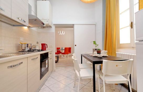 Küche im Zimmer Family Apartments Signoria