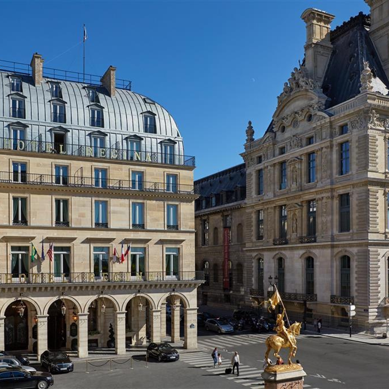 Hotel Regina Louvre Lvx 4 Hrs Star Hotel In Paris Ile De France