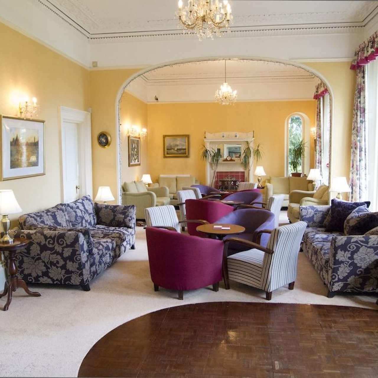 the hotel balmoral torbay at hrs with free services