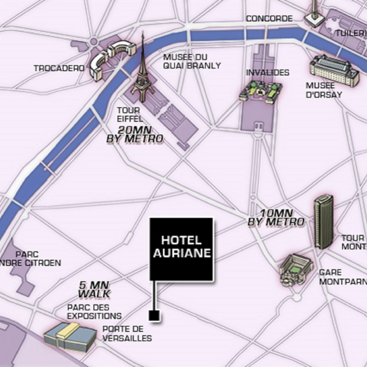 Hotel Auriane Porte de Versailles in Paris (Île-de-France) - HRS