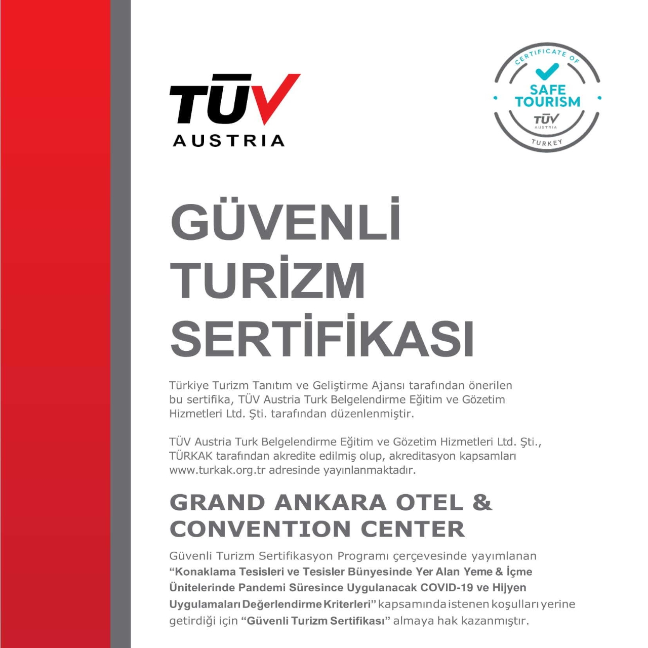 Grand Ankara Hotel Convention Center 5 Hrs Star Hotel In Ankara Ankara