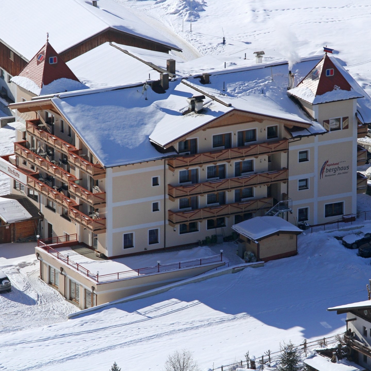Alpinhotel Berghaus - 4 HRS star hotel in Tux (Tyrol)
