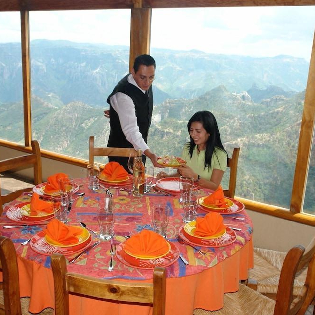 picture Barrancas Del Cobre Restaurante hotel divisadero barrancas mexiko bei