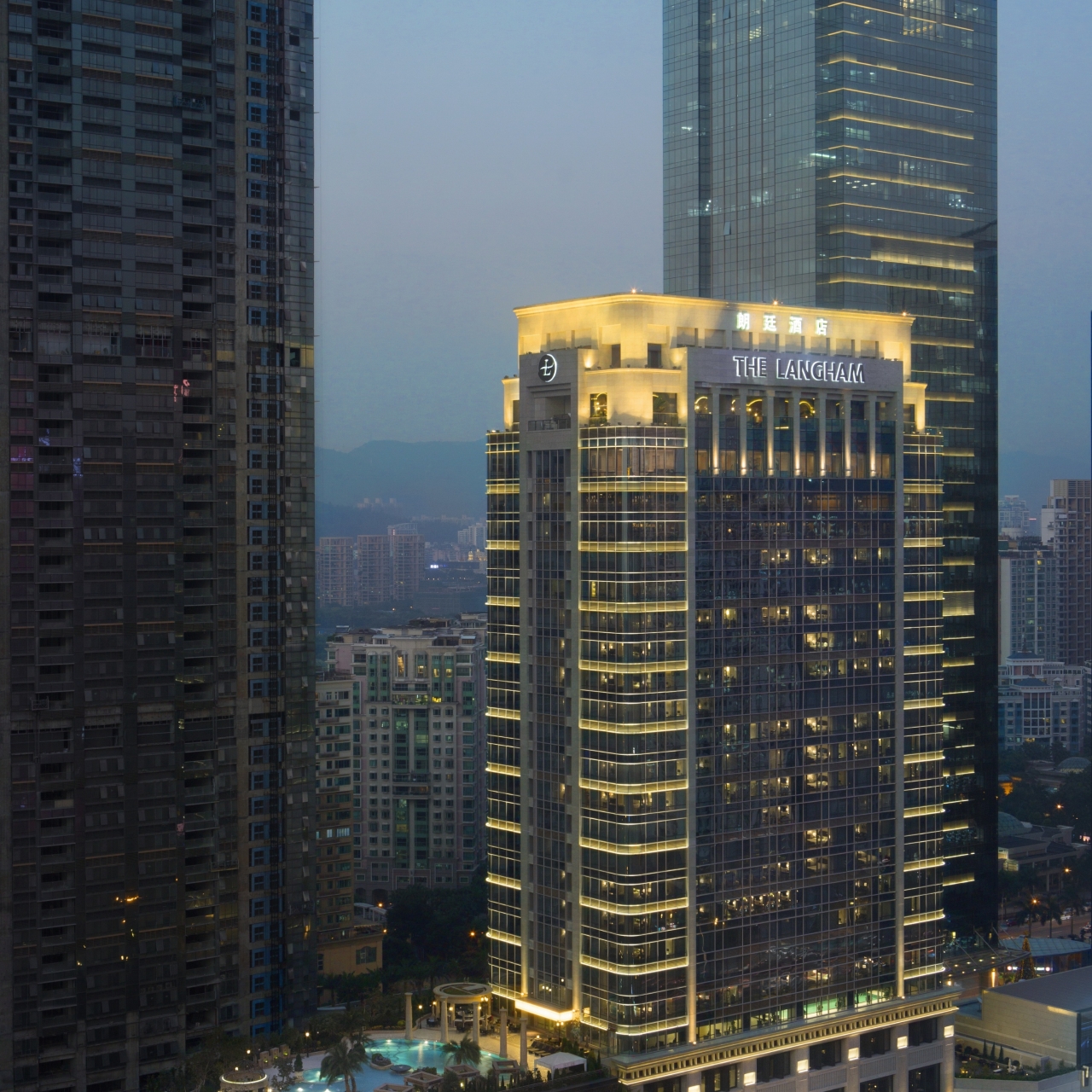 Hotel The Langham Shenzhen Shenzhen At Hrs With Free Services