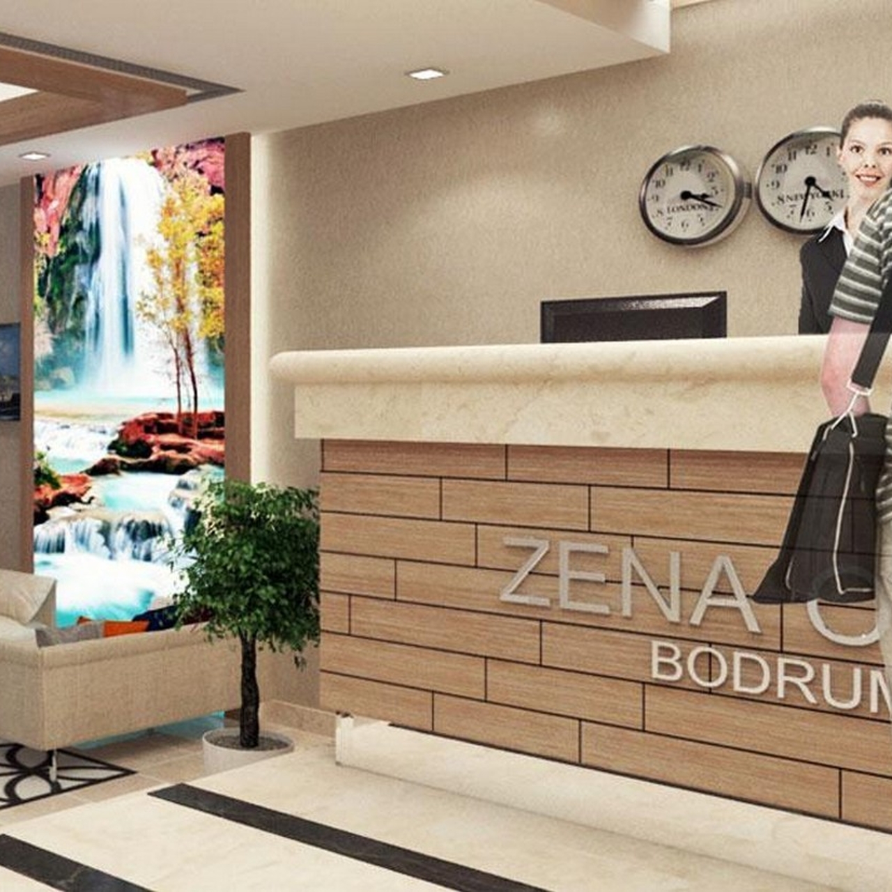 Zena Hotel Bodrum In Guvercinlik Mugla Ili Hrs