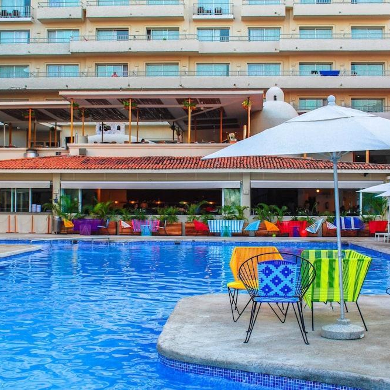 Hotel Friendly Vallarta All Inclusive Family Resort & Convention Center en Puerto  Vallarta en HRS con servicios gratuitos
