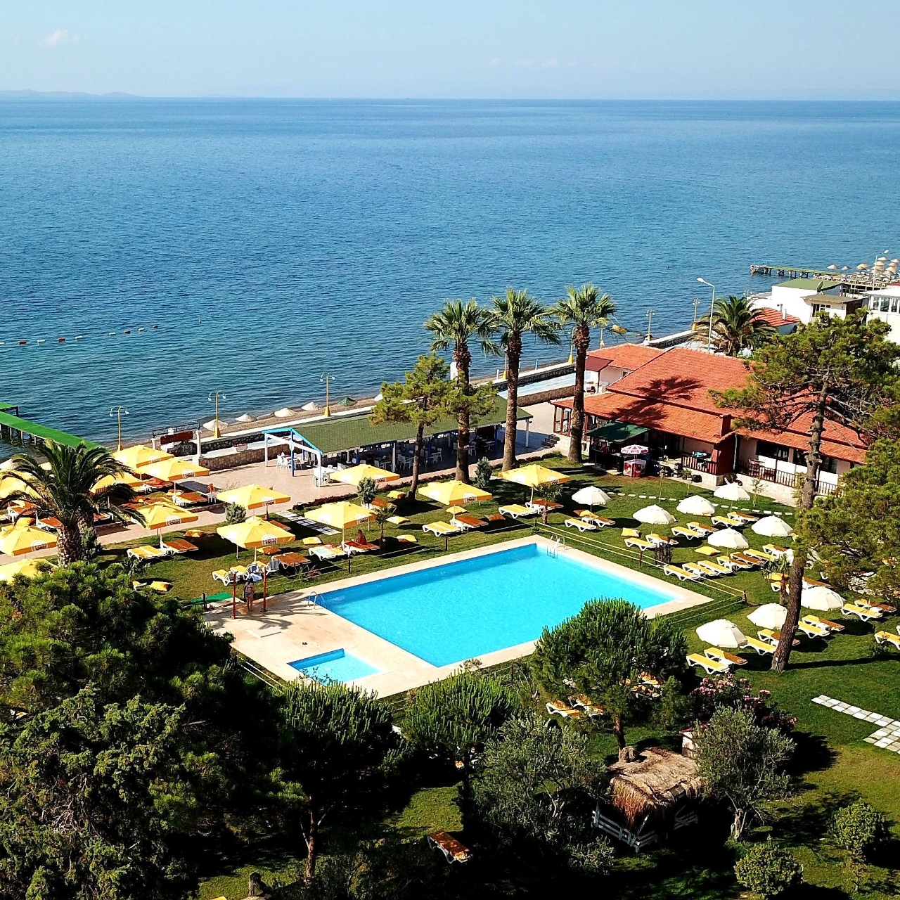 Hotel Palm Beach Otel Kucukkuyu In Ayvacik Canakkale Ili Hrs