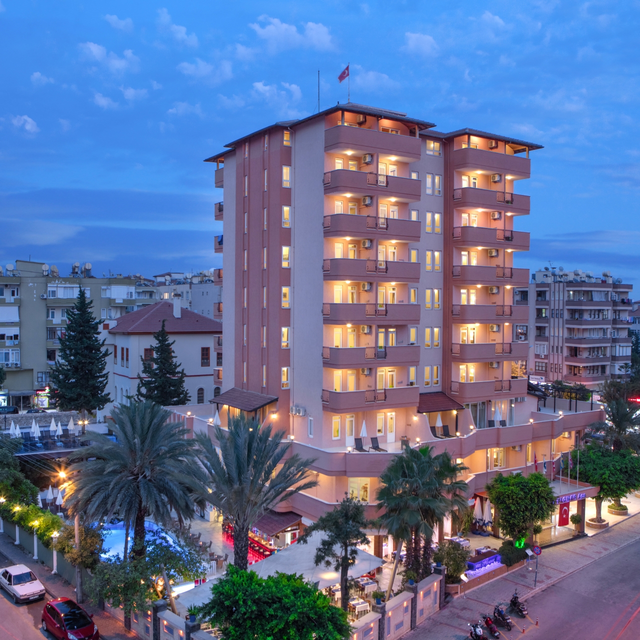 May Flower Apart Hotel Alanya 3 Hrs Star Hotel In Alanya Antalya