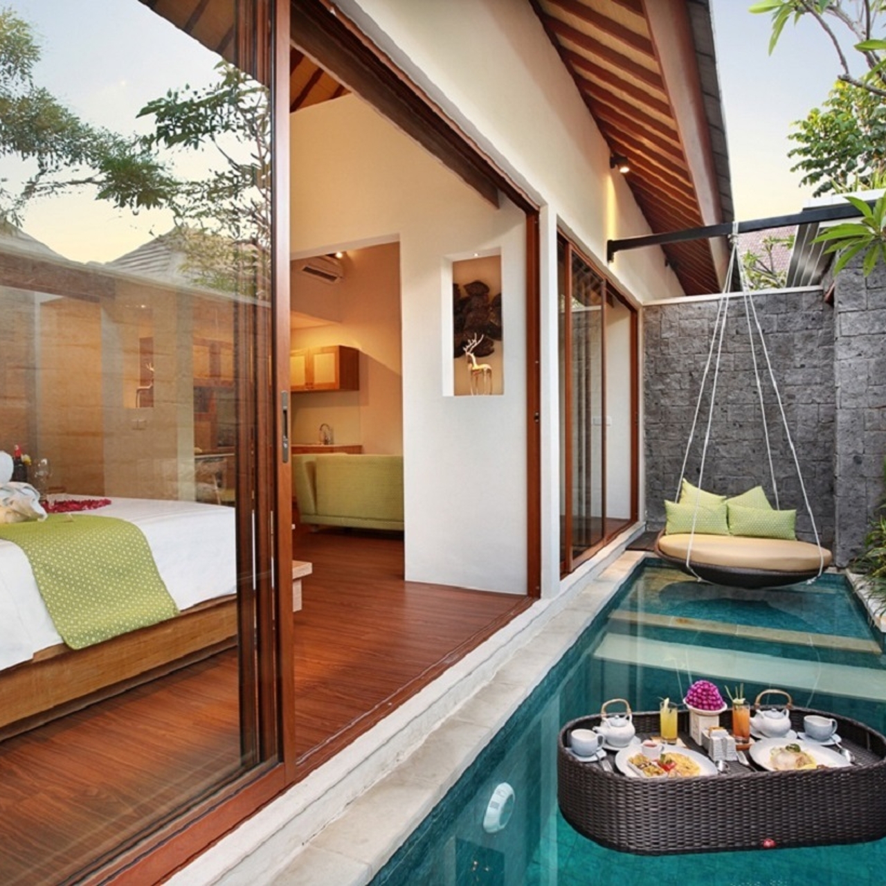 Hotel Ini Vie Villa 4 Hrs Star Hotel In Kuta Bali