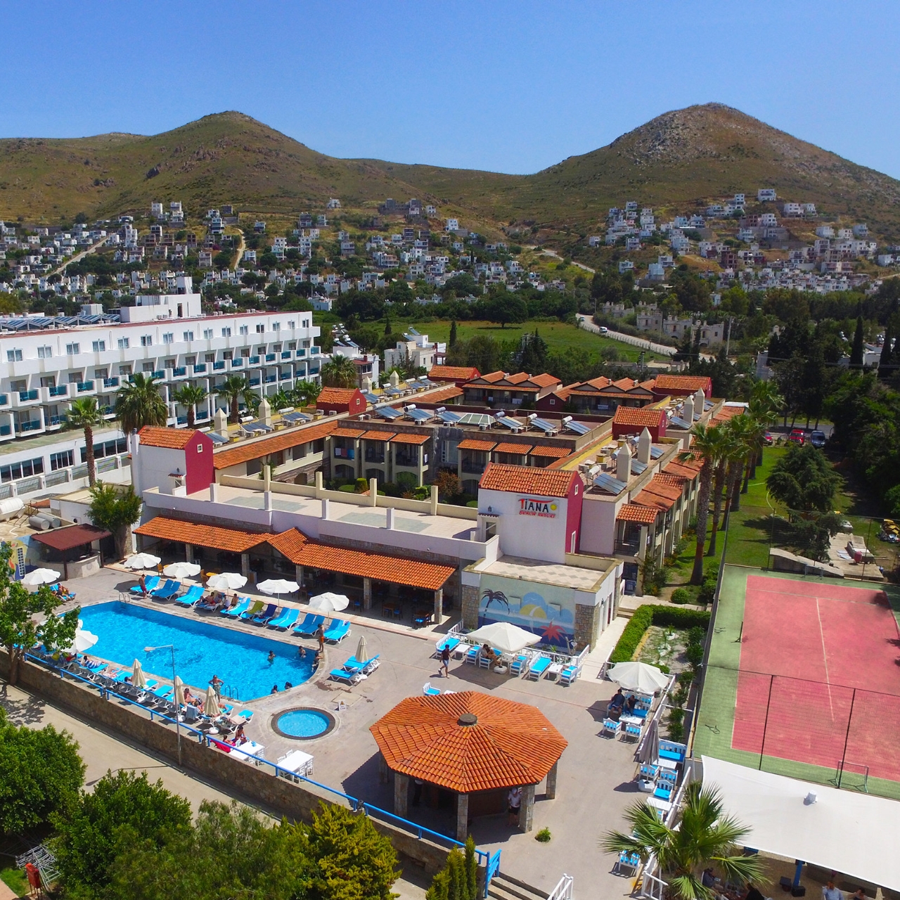 Hotel Tiana Beach Resort 3 Hrs Star Hotel In Bodrum Mugla