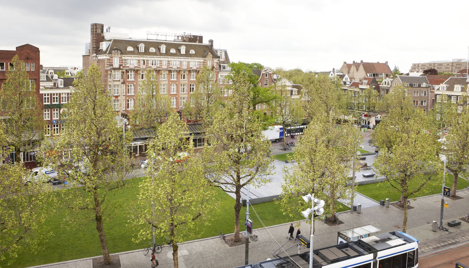Buitenruimte van het hotel - NH Amsterdam Schiller
