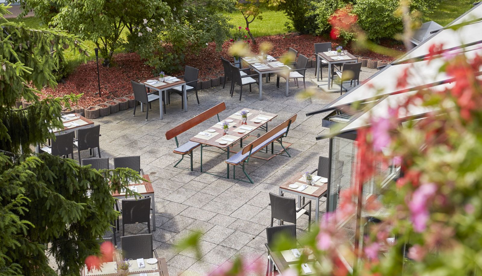 Terras - HYPERION Hotel Garmisch Partenkirchen