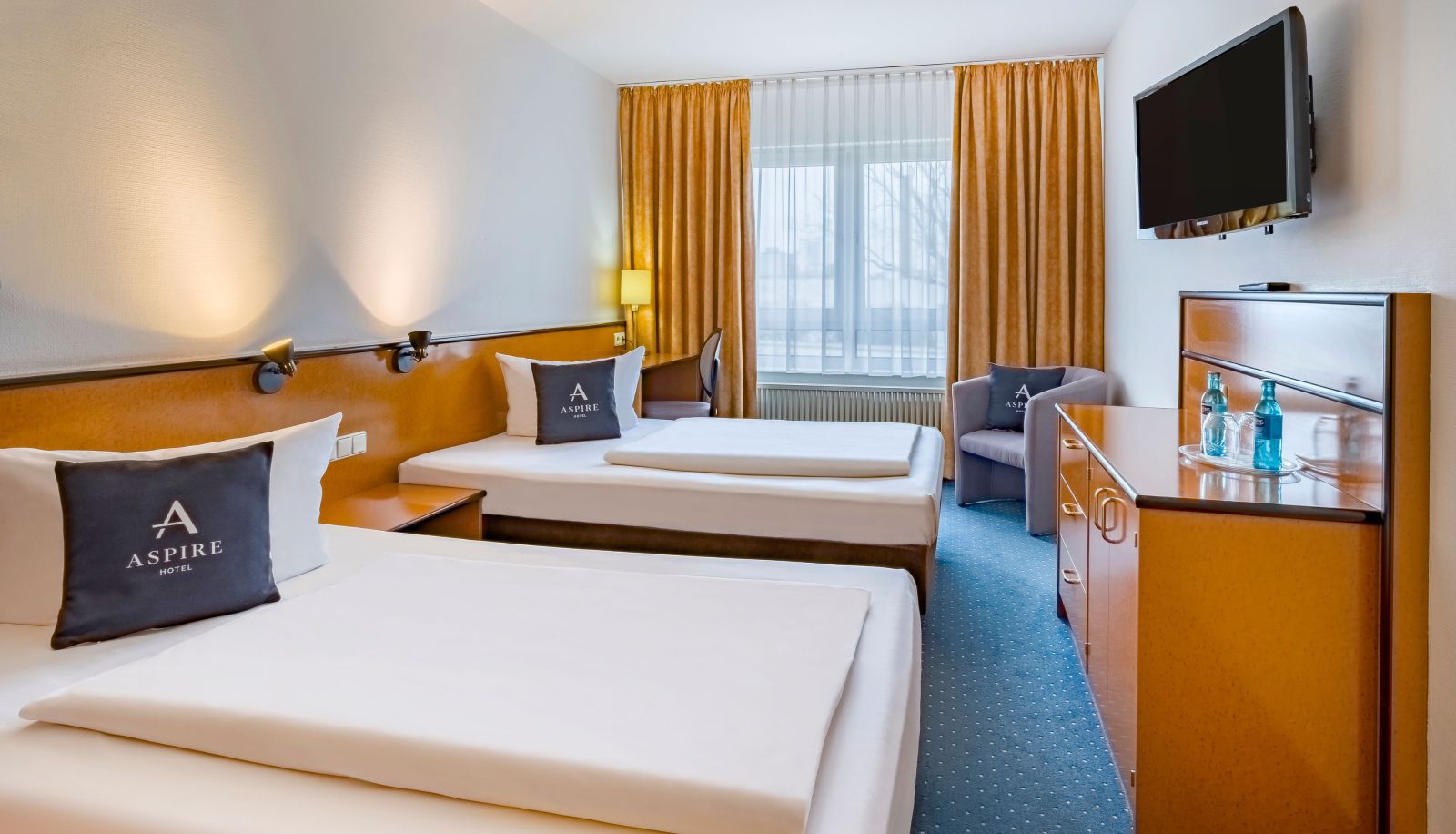 Standardzimmer (Doppel) - Aspire Frankfurt Airport Rüsselsheim Trademark Collection by Wyndham