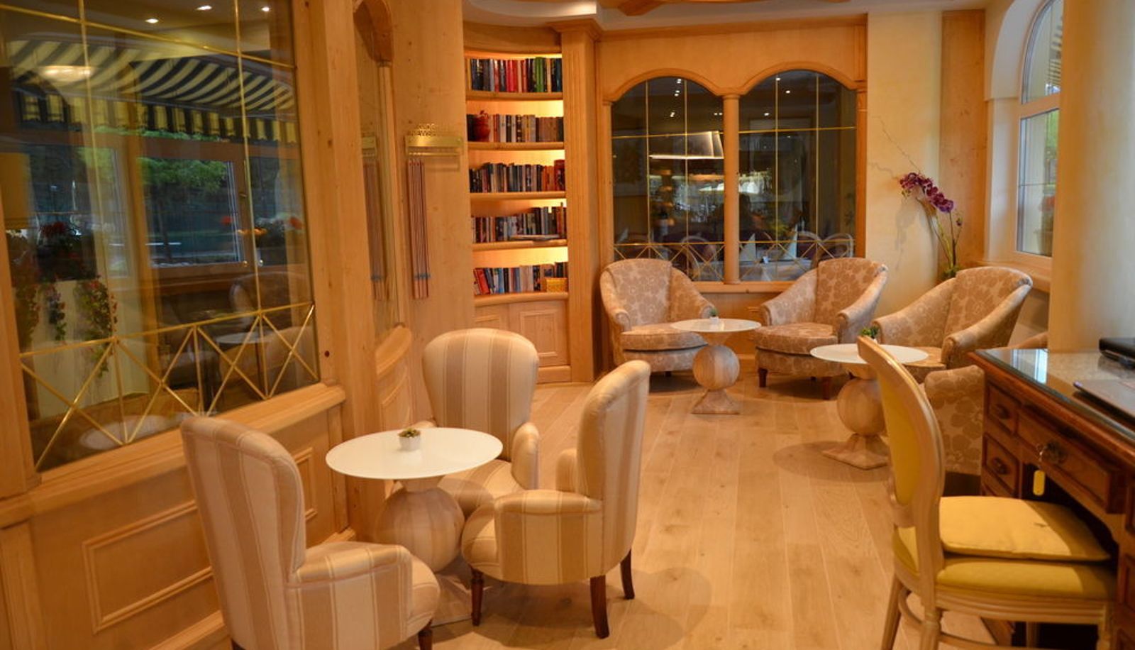 Salle de lecture - Hotel alle Dolomiti