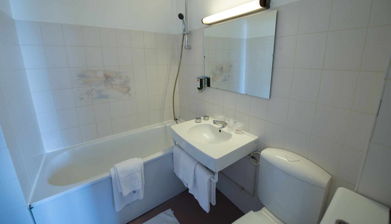 Badezimmer - Hotel Anne de Beaujeu