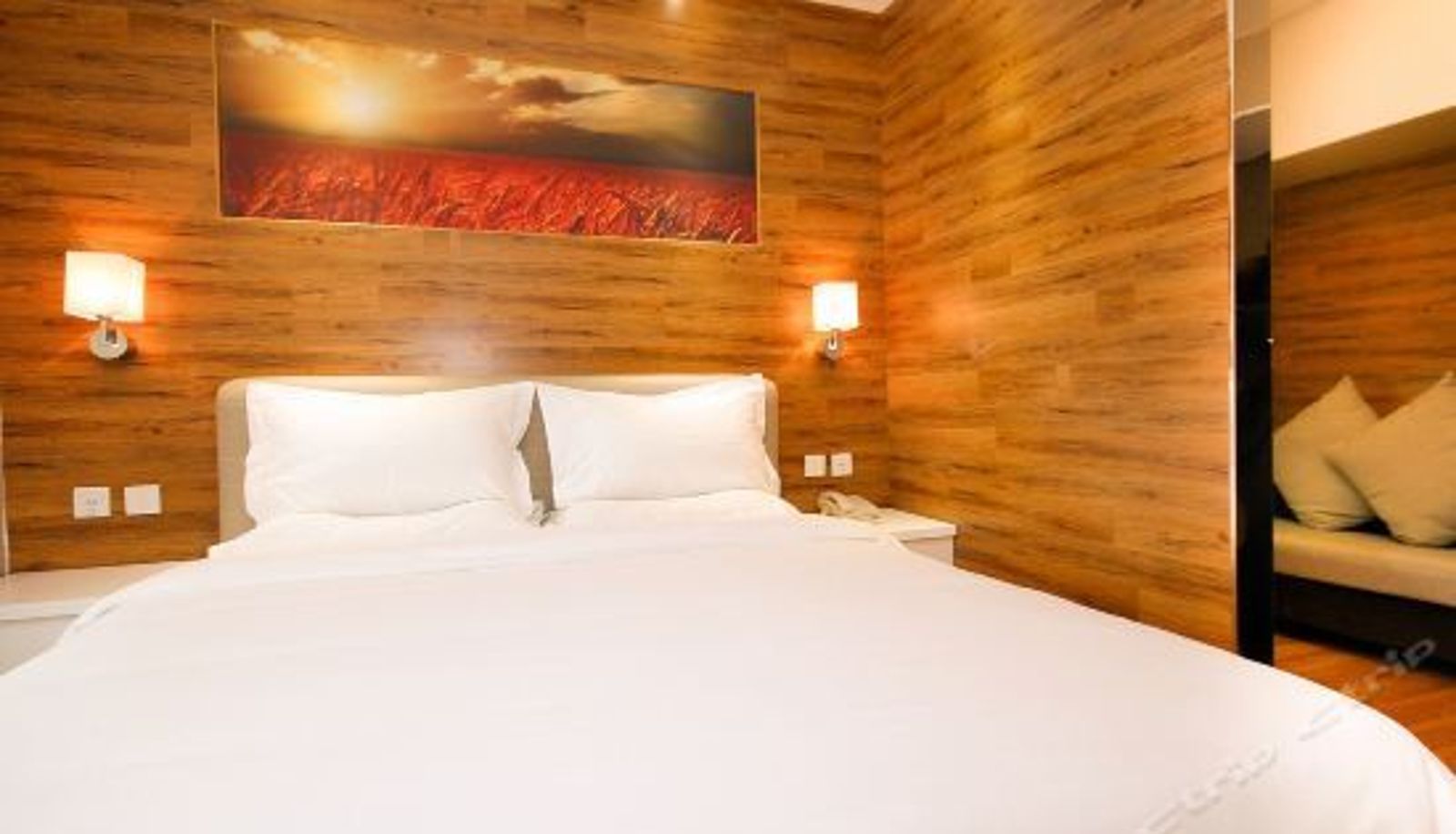 Kamer met uitzicht op het meer - Hotel Barley (Xi'an Hongmiaopo)