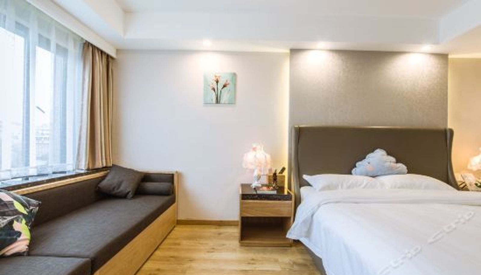 Business-Zimmer - Jiannei Xinsi Hotel (Hangzhou West Lake Musical Fountain)