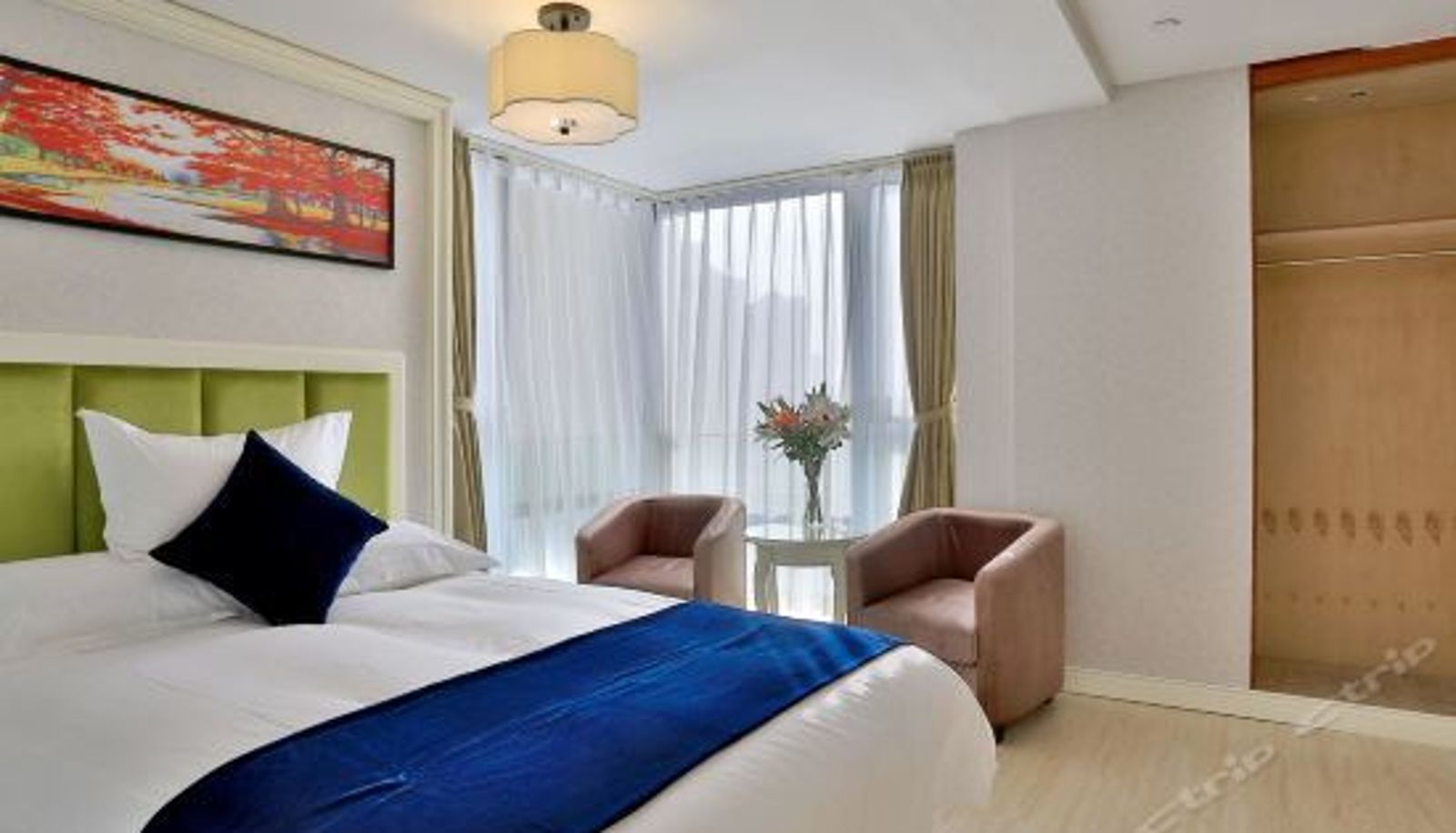 Pokój typu business - Zhiyi Shangpin Hotel (Hangzhou West Lake Culture Square)