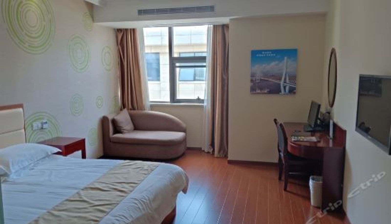 Business room - GreenTree Inn Zhoushan Putuo Donggang Business Hotel