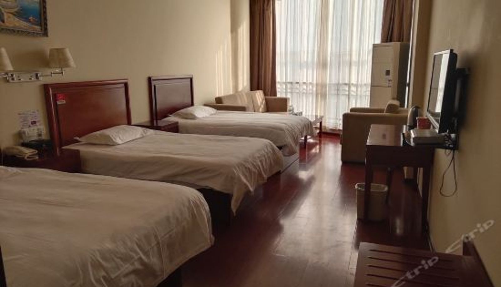 Dreibettzimmer - GreenTree Inn Rizhao Yantai Road