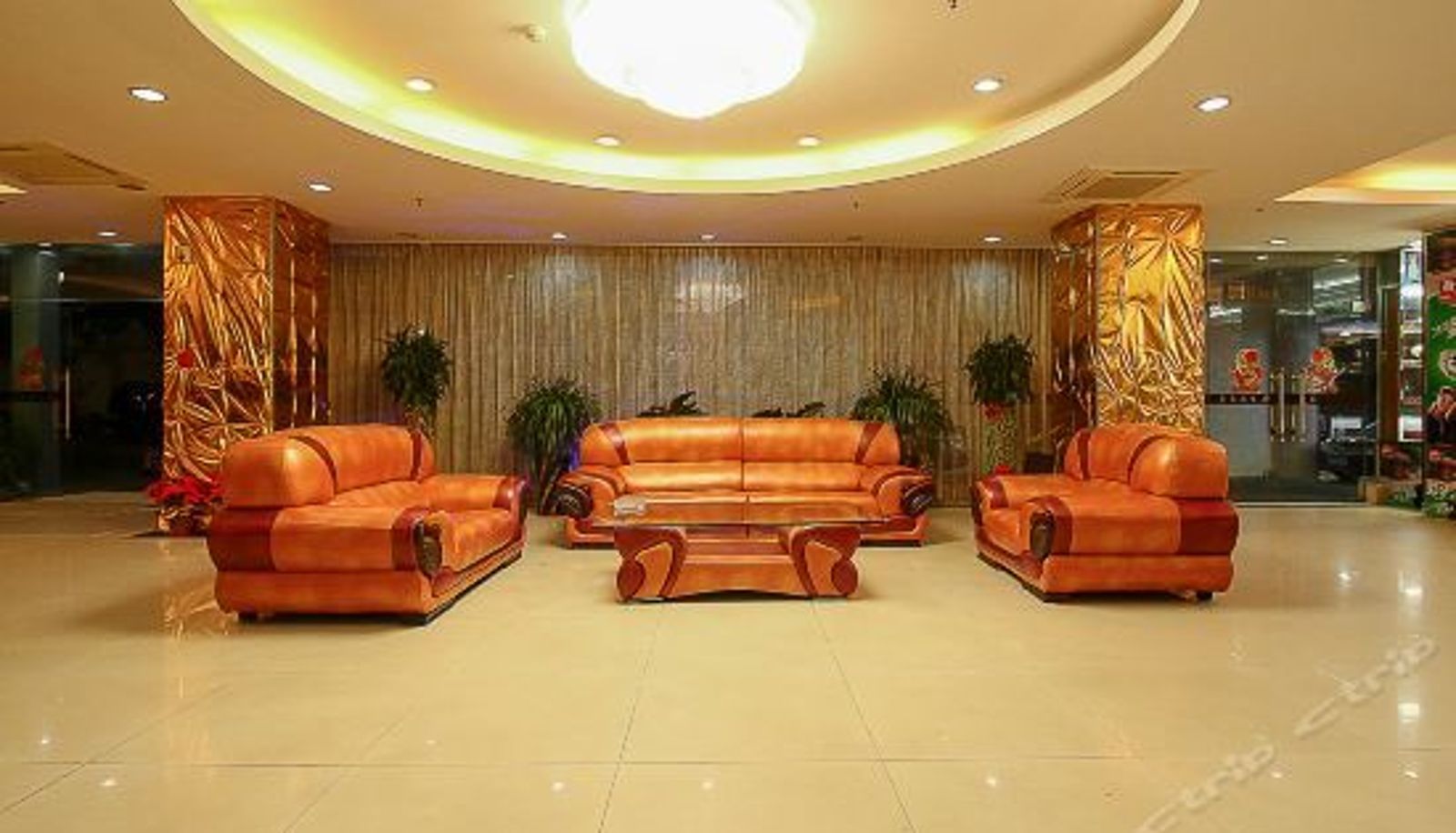 Rezeption - Jintai Business Hotel Haikou