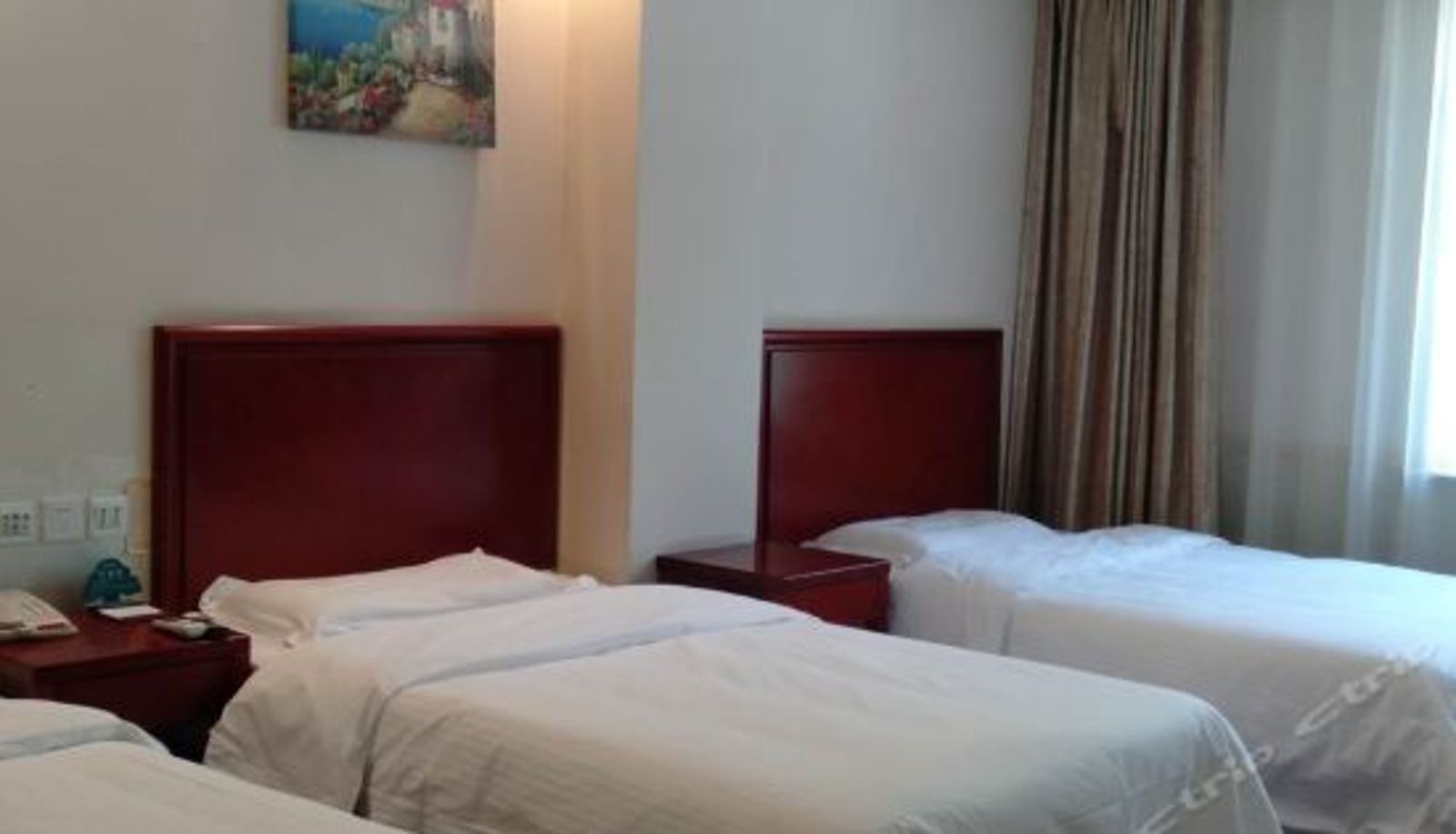 Dreibettzimmer - GreenTree Inn Beijing Daxing Caiyu Fuyuan Road Express Hotel