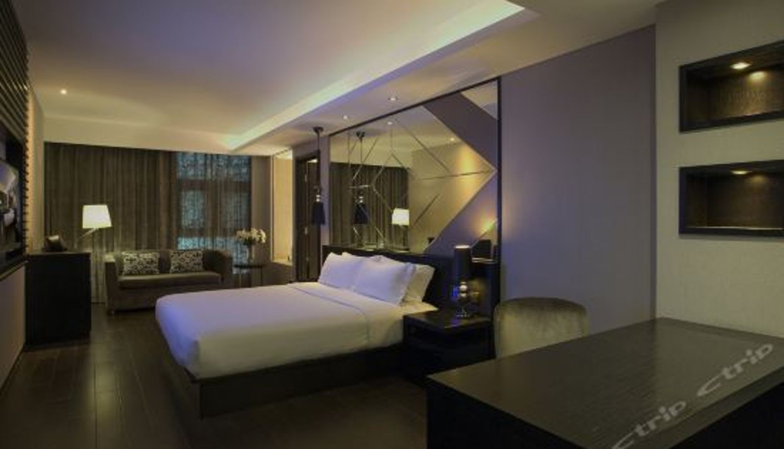 Business-Zimmer - Crystal Orange Hotel (Wuxi Nanchan Temple)