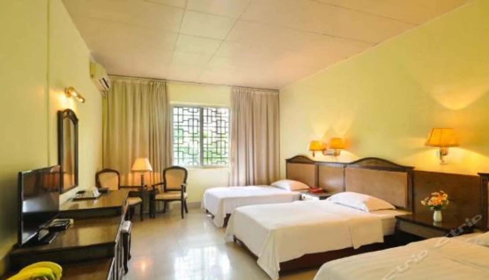 Dreibettzimmer - Xiangcun Dashijie Hostel