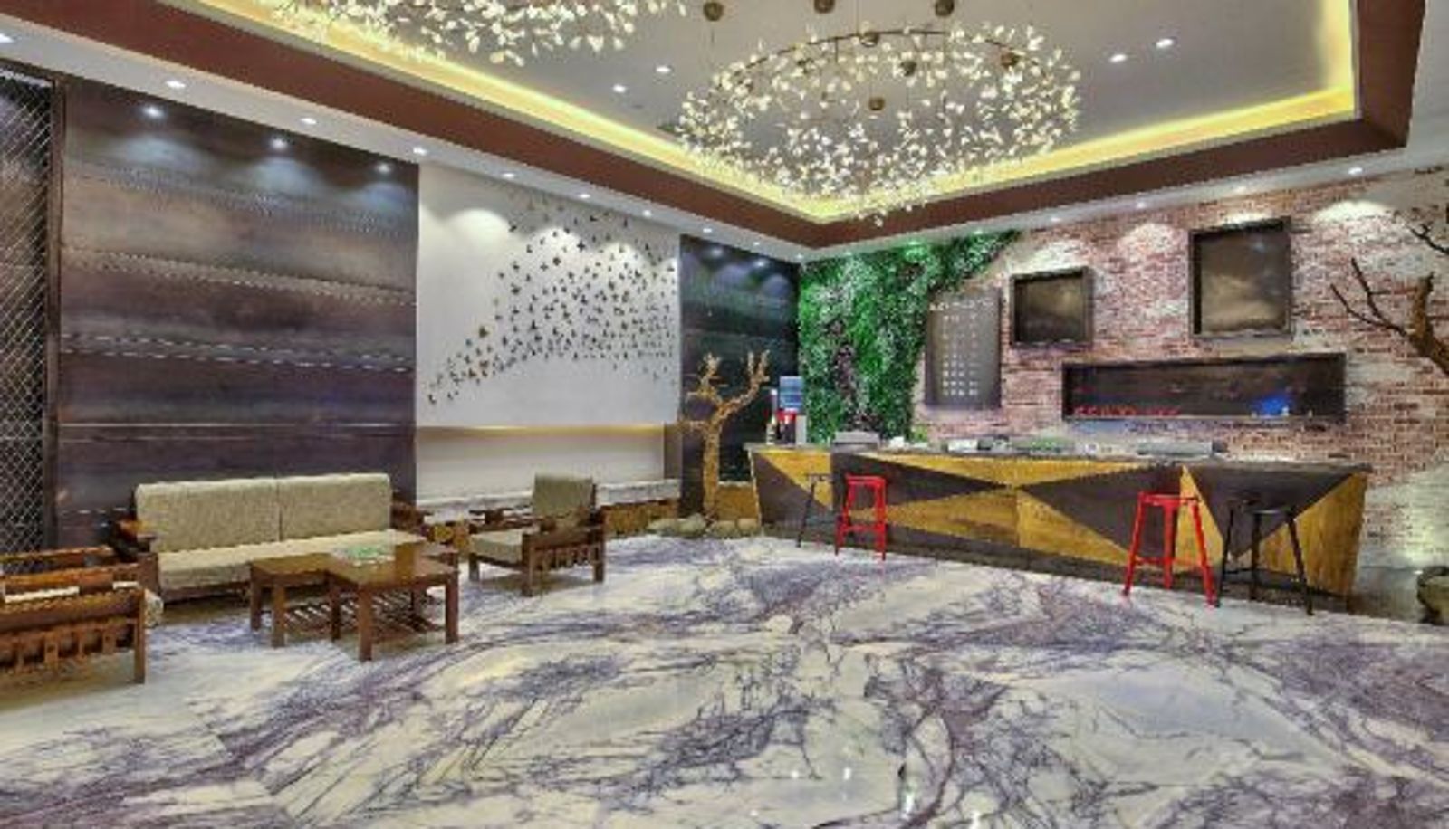 Receptie - Jiayue Four Seasons Theme Hotel