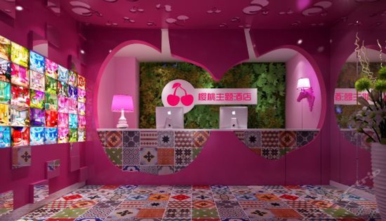 Reception - Cherry Theme Hotel