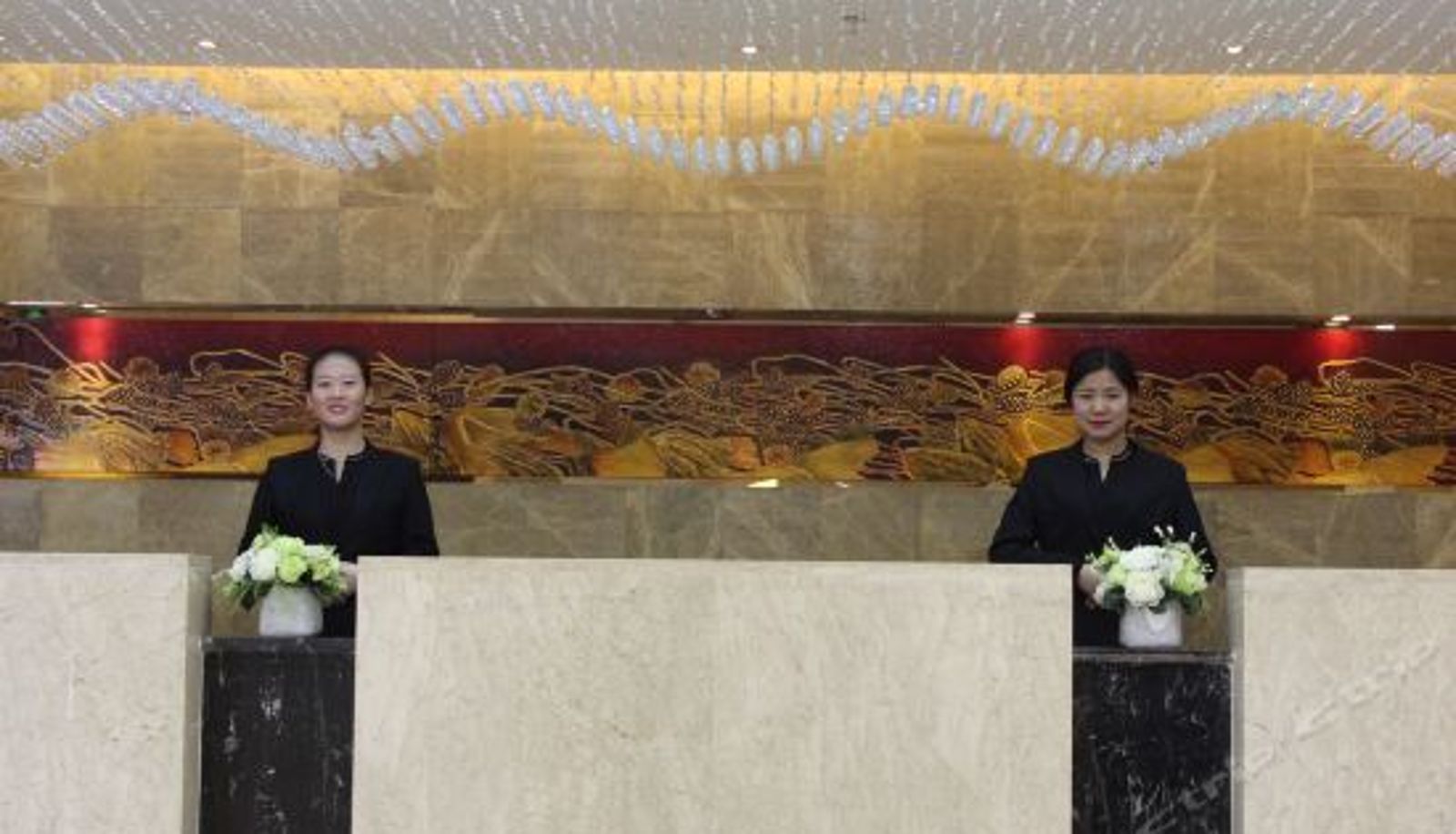 Rezeption - Yitel Trend Hotel (Yinchuan Drum Tower Passenger Terminal)