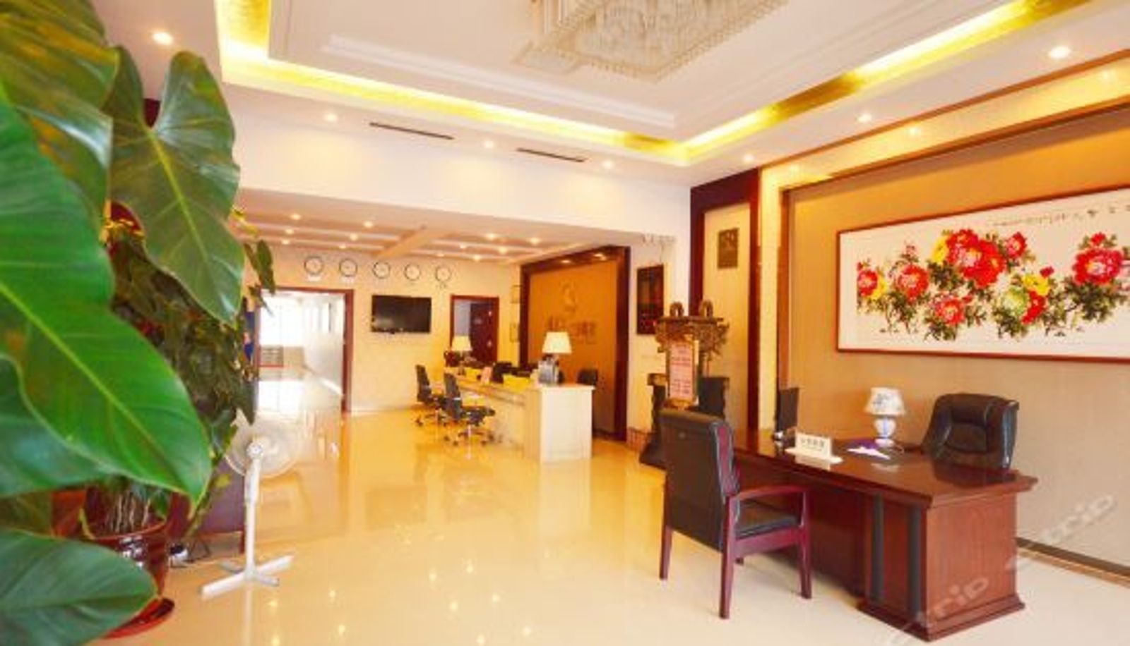 Rezeption - Hualian Traders Hotel (Shijiazhuang)