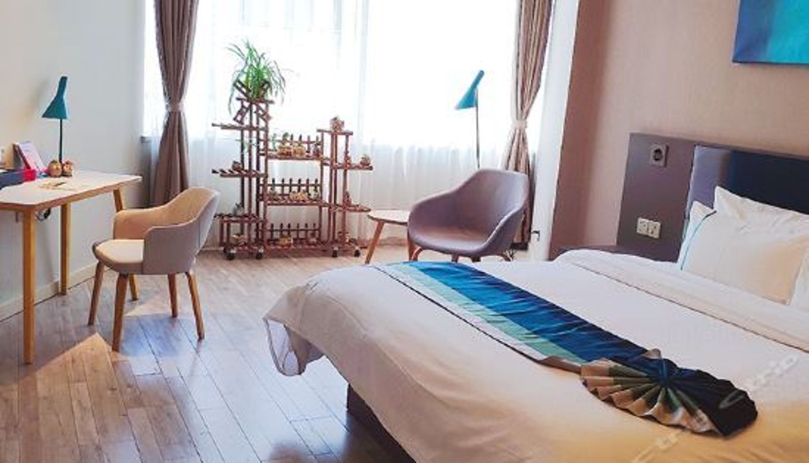 Business-Zimmer - Home Inn Selected (Yantai Guanhai Road Haichang Fisherman's Wharf Beach Bathing)