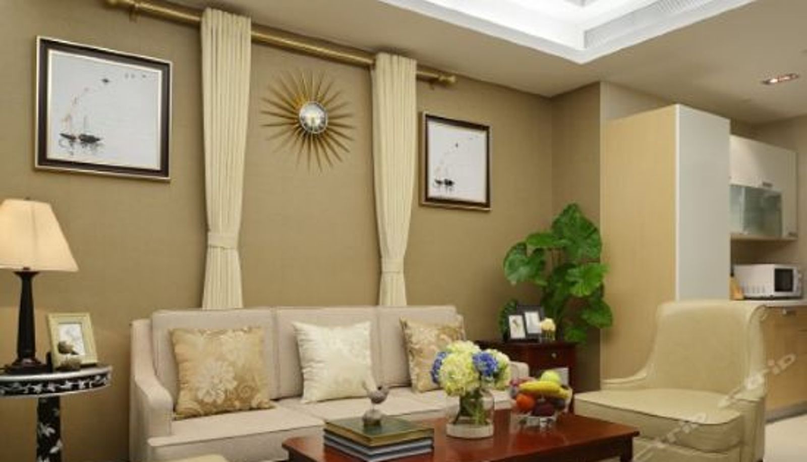 Superior room - Yousu Apartment (Nanjing Xuenwu Lake Jinmao Plaza)